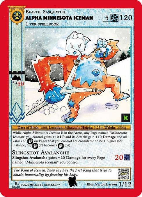 Alpha Minnesota Iceman