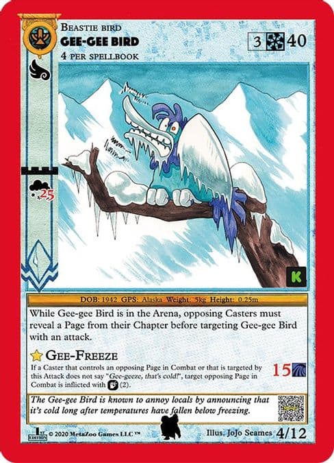 Gee-Gee Bird