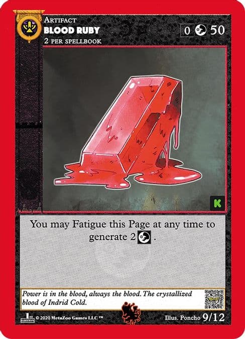 Blood Ruby