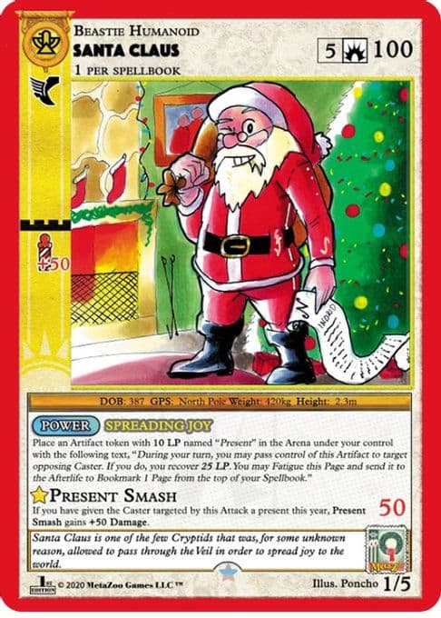 Santa Claus (Holiday Promo 2020) (First Edition)
