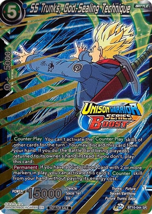 SS Trunks, God-Sealing Technique (Event Pack 08)