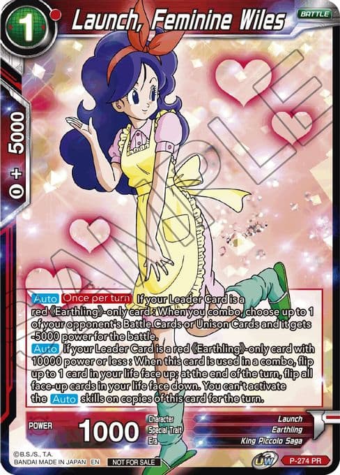 Launch, Feminine Wiles (Event Pack 08)