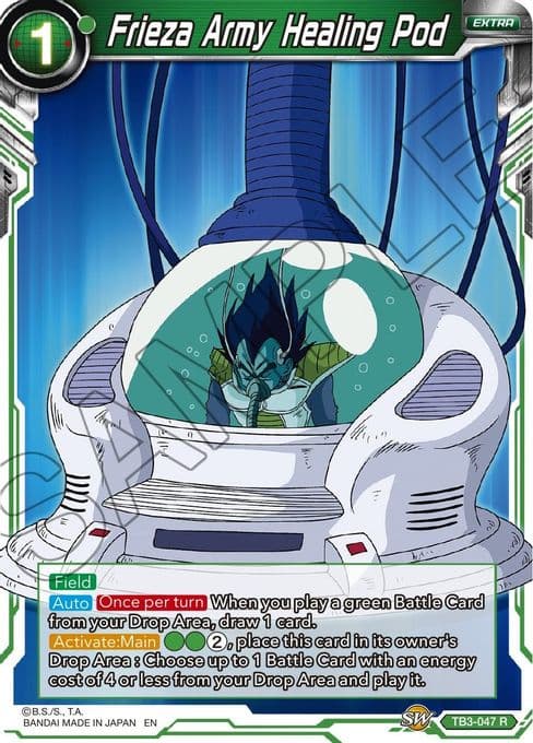 Frieza Army Healing Pod (Event Pack 08)