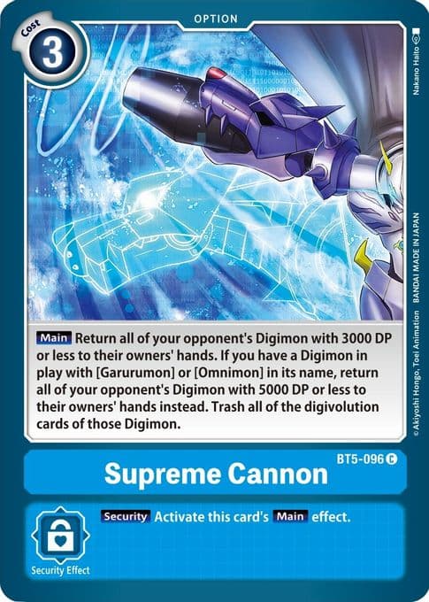 Supreme Cannon