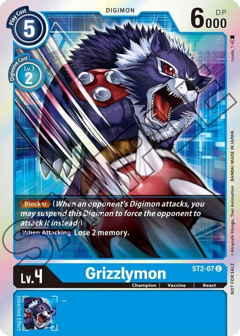 Grizzlymon - ST2-07 (Event Pack 1)