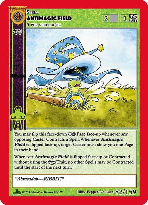 Antimagic Field