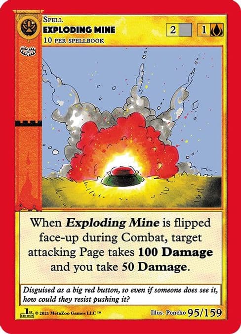 Exploding Mine