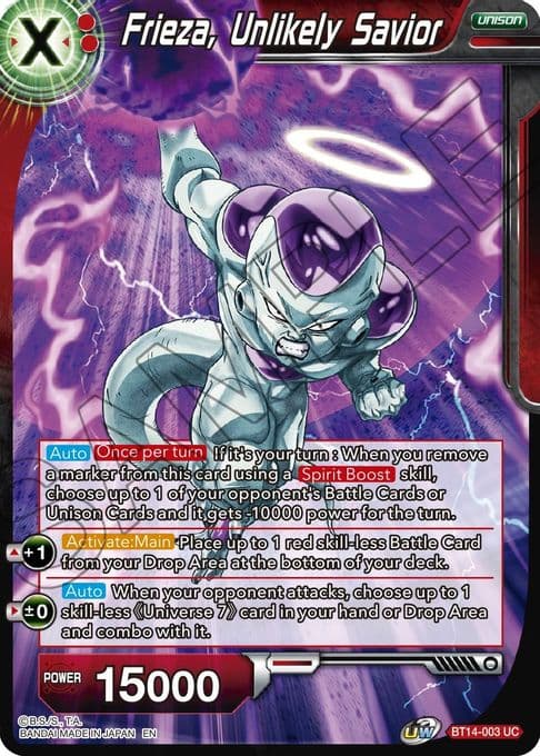 Frieza, Unlikely Savior