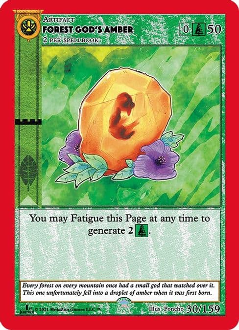 Forest God's Amber