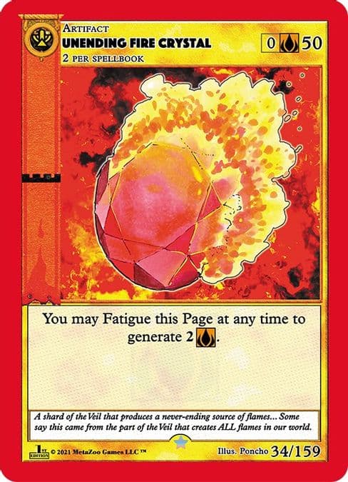 Unending Fire Crystal