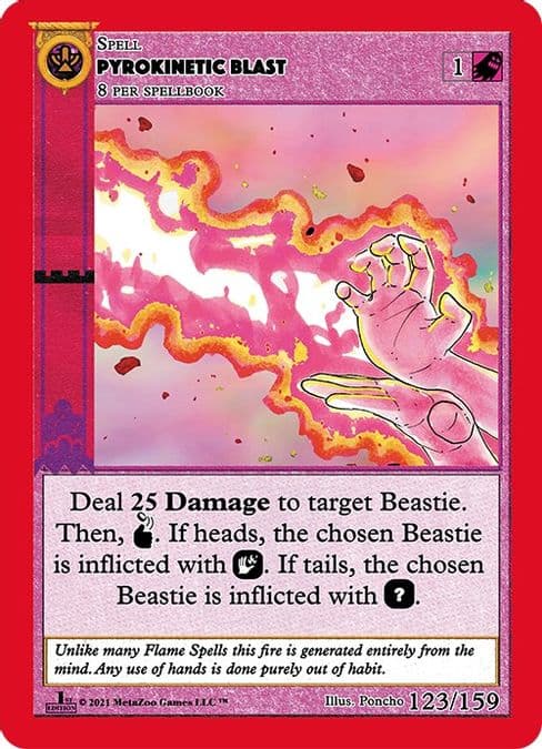 Pyrokinetic Blast