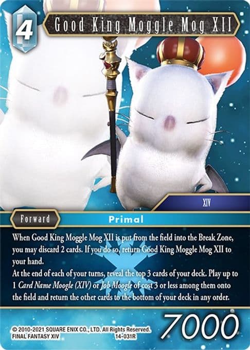 Good King Moggle Mog XII