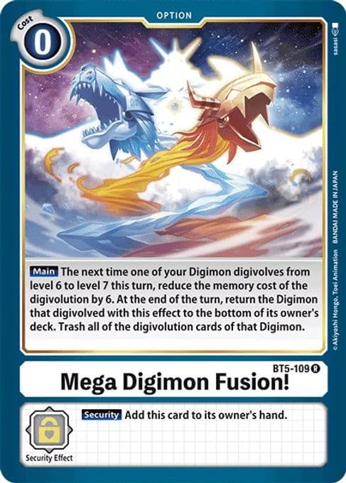 Mega Digimon Fusion!