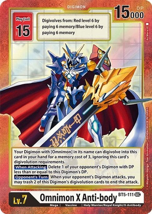 Omnimon X Anti-body (Alternate Art)