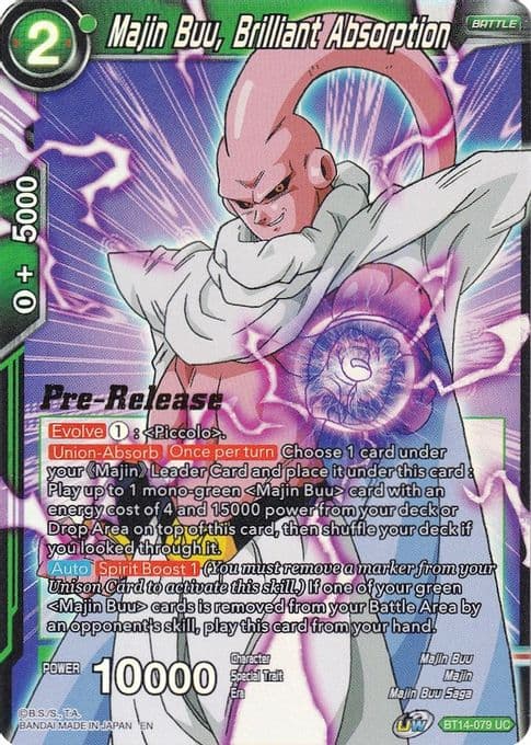 Majin Buu, Brilliant Absorption