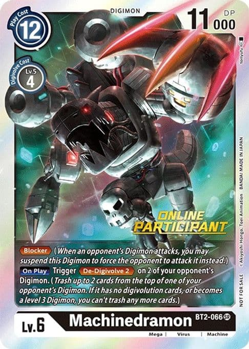 Machinedramon - BT2-066 (2021 Championship Online Regional) [Online Participant]