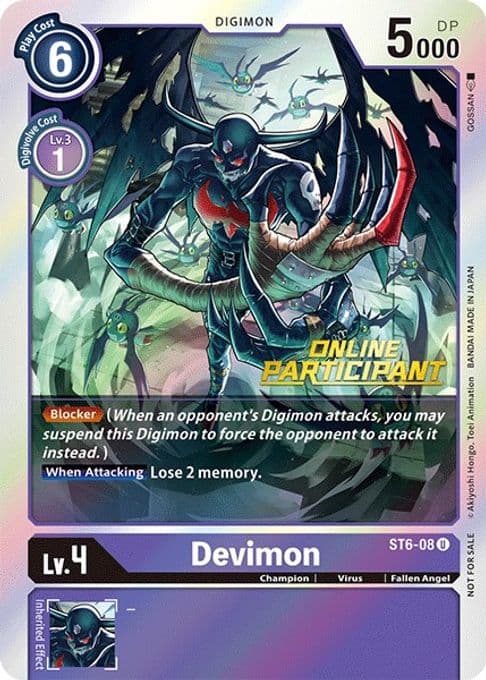 Devimon - ST6-08 (2021 Championship Online Regional) [Online Participant]
