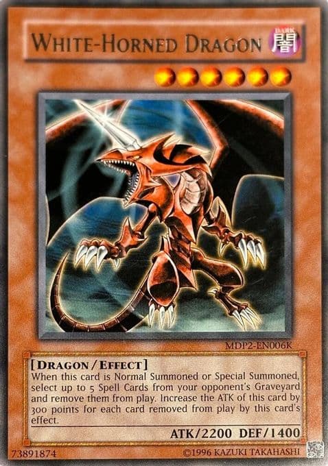 White-Horned Dragon (MDP2-EN006K)