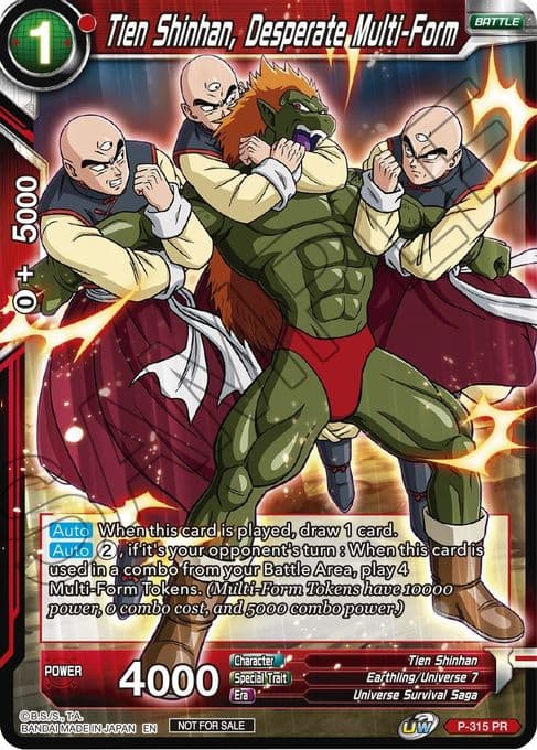 Tien Shinhan, Desperate Multi-Form