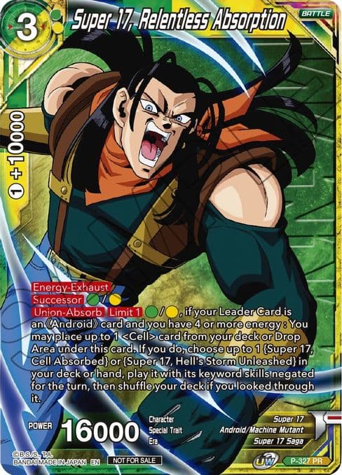 Super 17, Relentless Absorption (Winner Stamped)