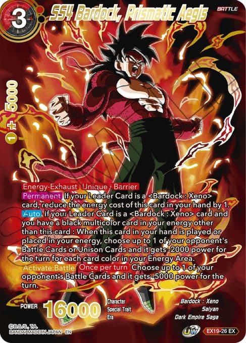 SS4 Bardock, Prismatic Aegis