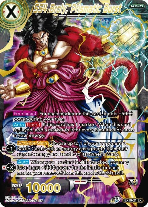 SS4 Broly, Prismatic Burst