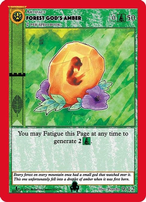 Forest God's Amber