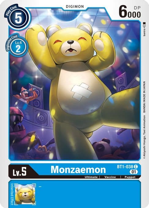 Monzaemon - BT1-038 (Alternate Art)