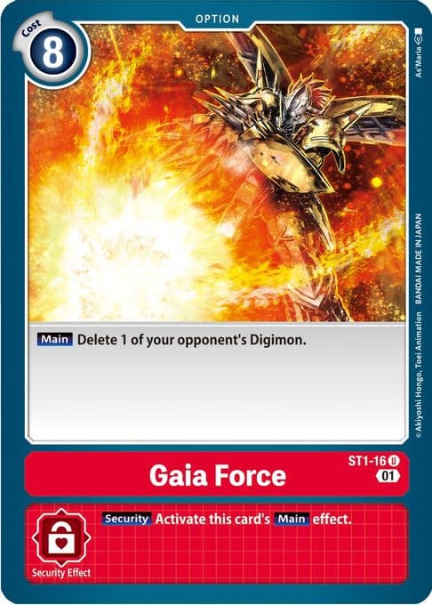 Gaia Force - ST1-16 (Alternate Art)