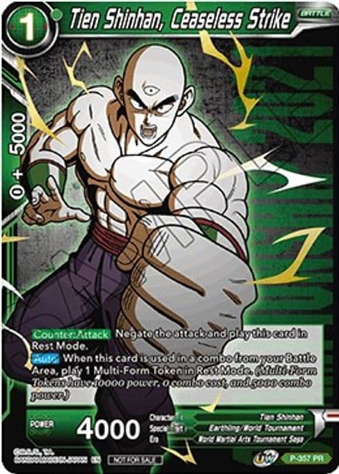 Tien Shinhan, Ceaseless Strike (Championship Pack 2021 Vol.3) (Winner Gold Stamped)