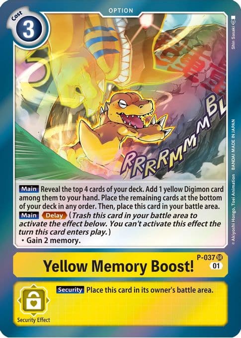 Yellow Memory Boost!