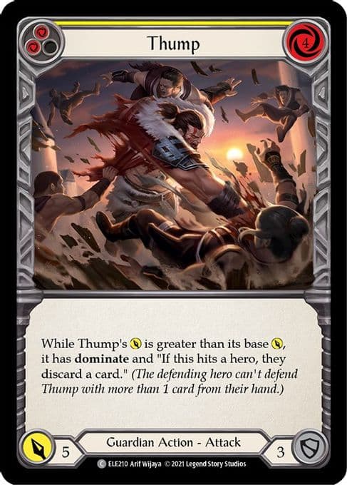 Thump (Yellow)