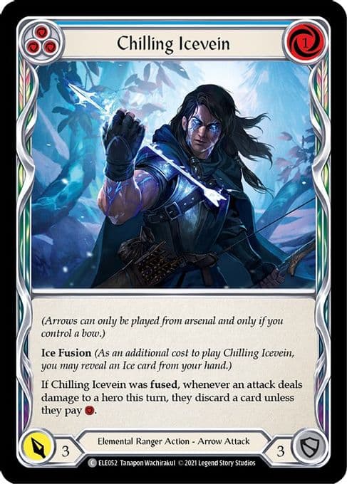 Chilling Icevein (Blue)