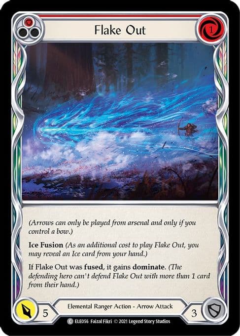 Flake Out (Red)