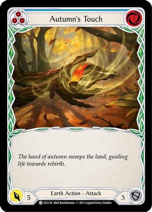 Autumn's Touch (Blue)