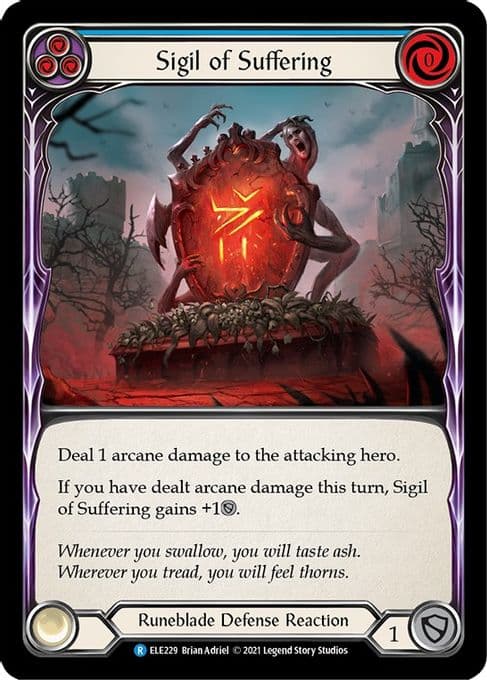 Sigil of Suffering (Blue)