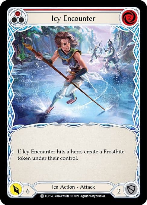 Icy Encounter (Red)