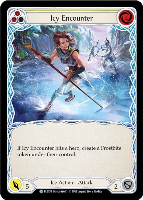 Icy Encounter (Yellow)