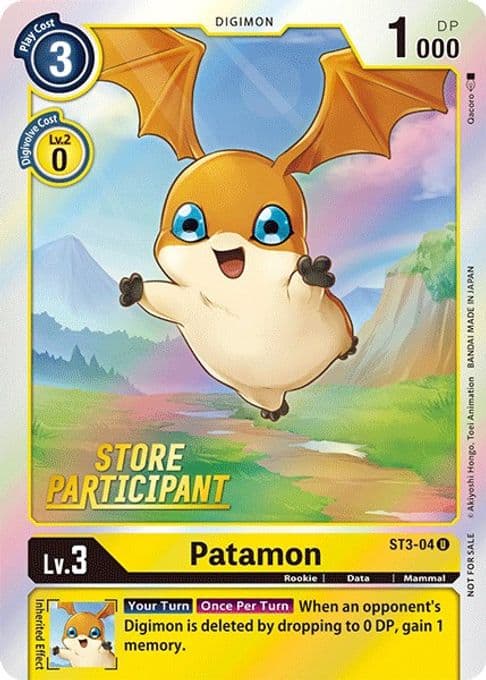 Patamon - ST3-04 (Store Participant)