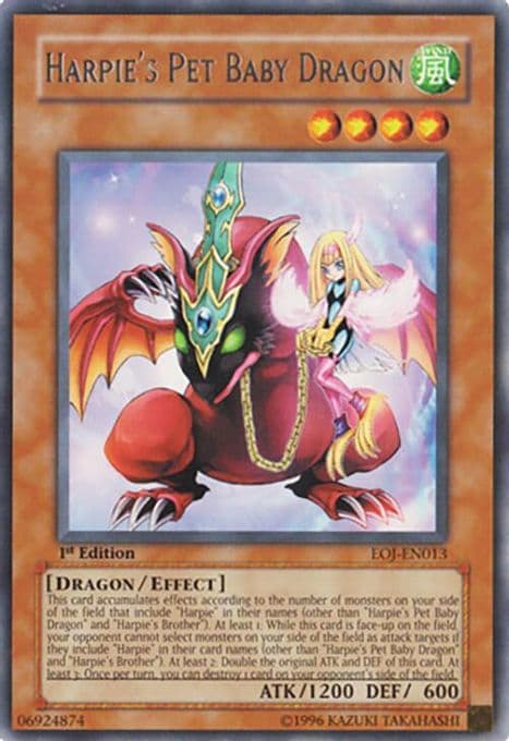 Harpie's Pet Baby Dragon