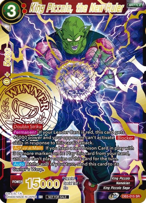 King Piccolo, the New Ruler (Alternate Art Set 2021 Vol. 3)