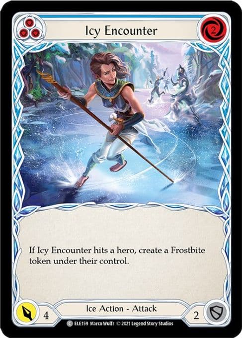 Icy Encounter (Blue)
