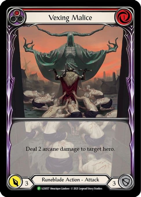 Vexing Malice (Red) (Extended Art) - LGS057