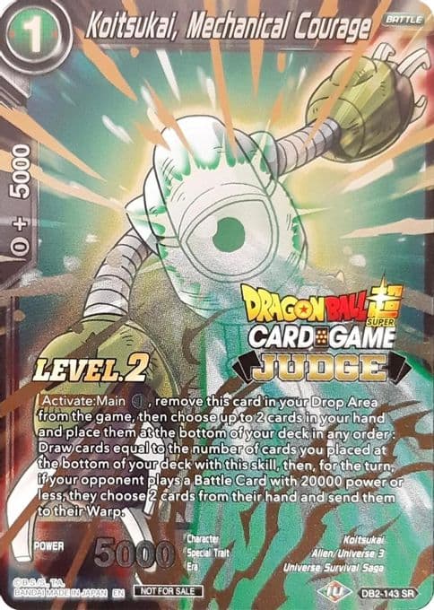 Koitsukai, Mechanical Courage (Level 2)