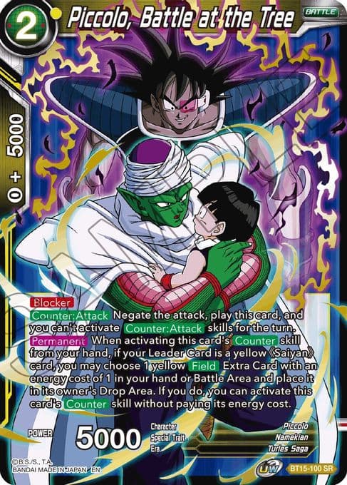 Piccolo, Battle at the Tree