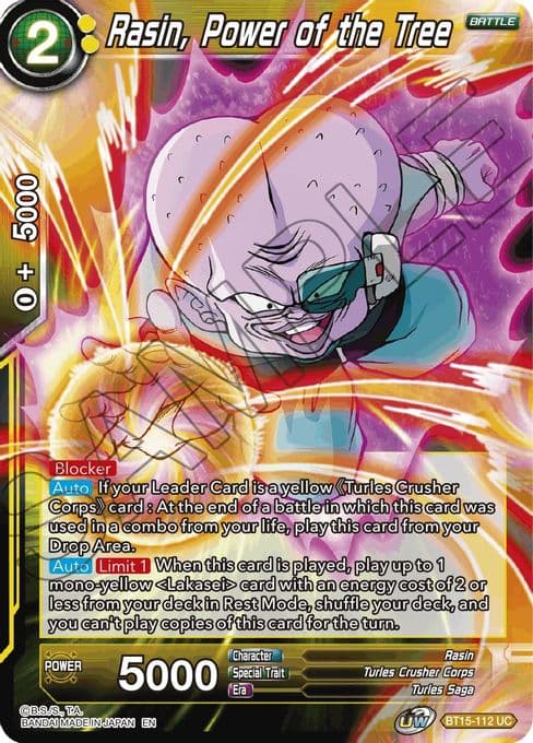 Rasin, Power of the Tree