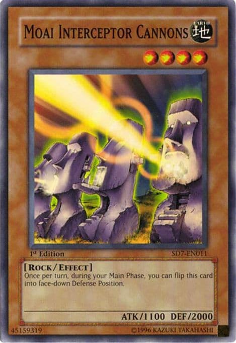 Moai Interceptor Cannons