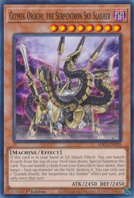 Gizmek Orochi, the Serpentron Sky Slasher