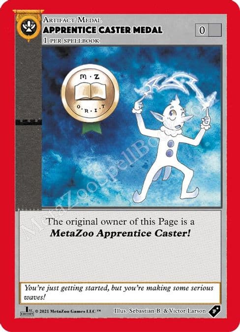 Apprentice Caster Medal