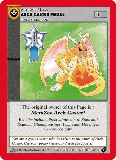 Arch Caster Medal